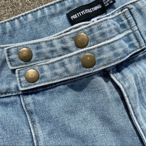 PRETTYLITTLETHING High Waist Mom Jeans Size 10 - Picture 6 of 6